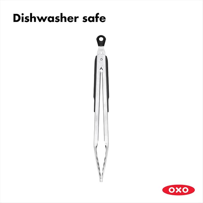 OXO Good Grips 12-Inch Stainless-Steel Locking Tongs