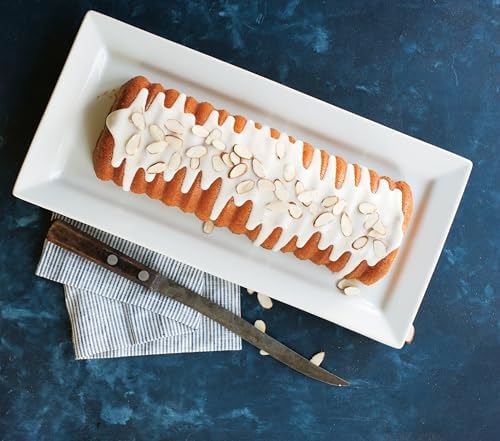 Nordic Ware Formed Cinnamon Bread and Almond Loaf Pan, 4 Cup, Golden Hour