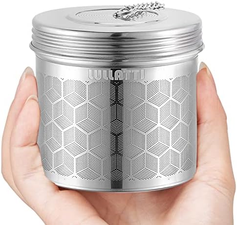 Extra Large Tea Ball Infuser for Pitcher(2 Pack), 18/8 Stainless Steel Tea Steeper, Extra Fine Mesh Tea Strainer Perfect for Brewing Herbs, Iced Tea, Coffee, Cooking Soup