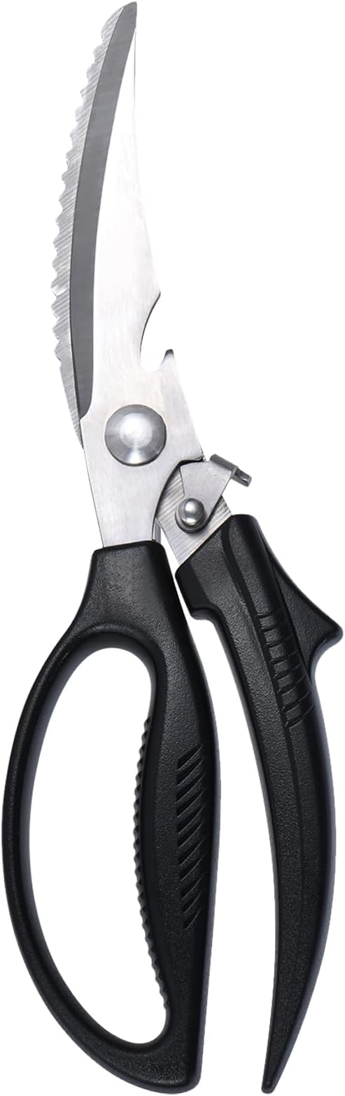 Left Handed Kitchen Scissors, Lefty Poultry Shears Kitchen Tools Utensils for Left Hand People/Adults