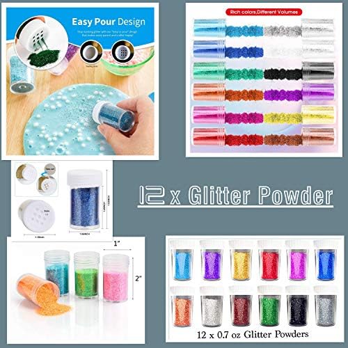 Cup Turner for Crafts Tumbler,Tumbler Turner DIY Glitter Epoxy Resin Tumblers,Epoxy Resin Mixer Attachment with Silent Motor Two-Way Rotation Silicone Pad, Cup Spinner (Epoxy Resin Kit)