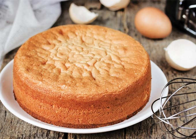 Winco 12" Red Heavy-Duty Round Aluminum Layer Cake Pan