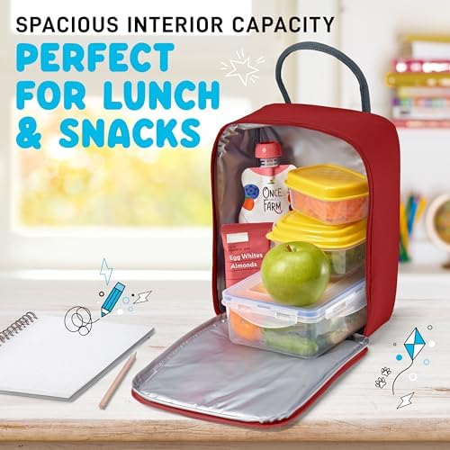 Fit & Fresh Connor Insulated Kids Lunch Box for School & Daycare