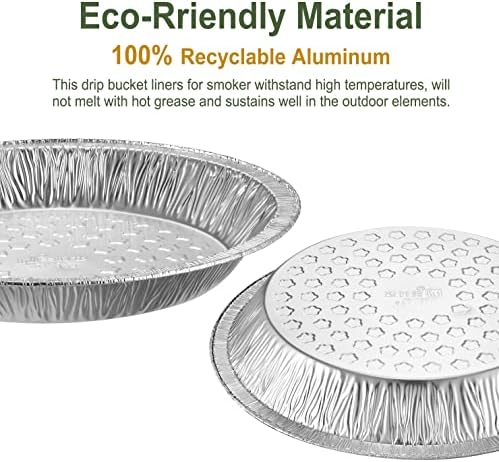 9 Inch Aluminum Foil Pie Pans, 50 Pack