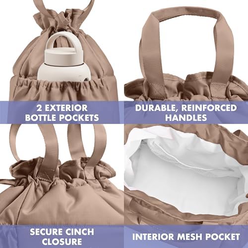 Fit & Fresh Cromwell Cinch Insulated Lunch Bag for Women w/Containers