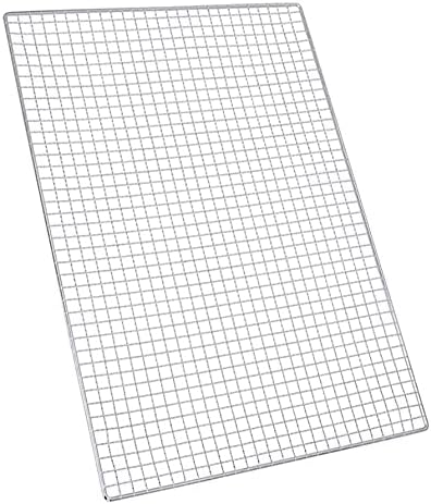 JoyRay Stainless Steel Grill Griddle, Grilling Rack Grids- 17.3” x 11.6”