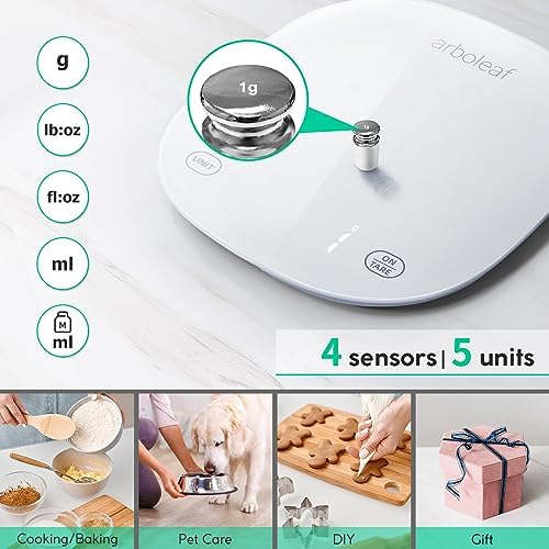 Arboleaf Smart Food Scale, Kitchen Scale with Nutritional Calculator