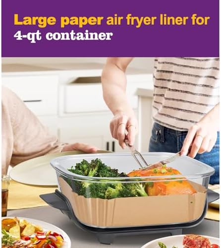 Air Fryer Liners Disposable for Ninja Crispi, Ninja Crispi Accessories