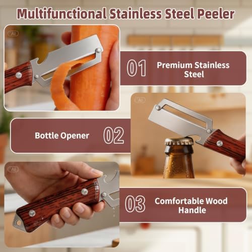 Multifunctional Vegetable Peeler for Peeling Potato Carrot(2 Pack)