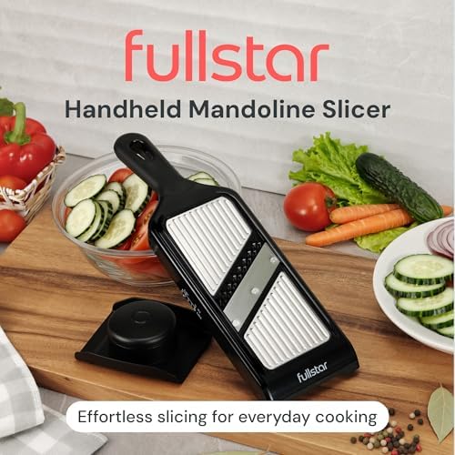 Fullstar - Handheld Mandoline Vegetable Slicer & Julienne Cutter
