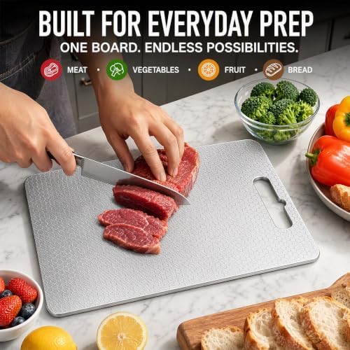 304 Stainless Steel Cutting Board, Honeycomb Metal Cutting Board