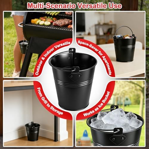 Grease Bucket with 15-Pack Foil Liners for Traeger & Oklahoma Joe's Grills