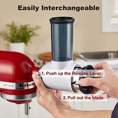 HOZODO Slicer Shredder Attachment for KitchenAid Stand Mixer