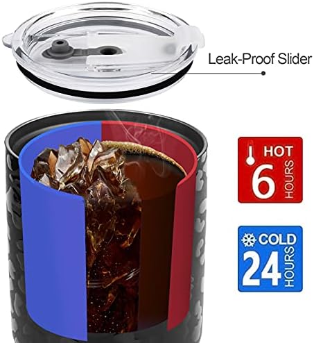 D·S 30oz Leopard Tumbler Double Wall Vacuum Insulated Travel Coffee Mug