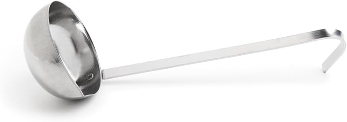 Fox Run Stainless Steel Serving Utensils, Mini Serving Ladle, 6.5"