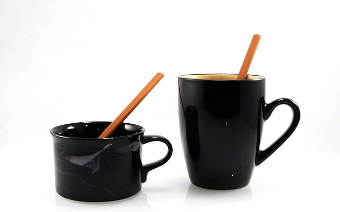 Honey Bear Kitchen Silicone Stirring Spoon (Set of 2, Super Scarlet) for Coffee & Tea