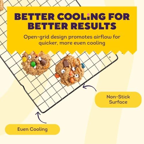 Wilton Gold Non-Stick Cooling Grid, Made Without PFAS, 16 x 10 in.
