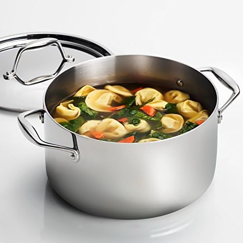 Tramontina Signature Tri-Ply Clad Stainless Steel 6-Quart Sauce Pot
