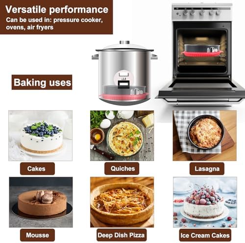 4-7-9-10 Inch Non-stick Springform Cheesecake Pan Set of 4