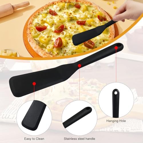 Thin Omelet Turner, 1 Pack, Black