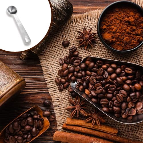 Measuring Spoons, 2 Pcs Stainless Steel Tablespoon 3.75ML / 3/4 TSP, Small Metal Teaspoons for Measuring Dry and Liquid Ingredients