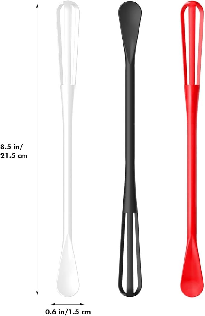 Timeless Kitchen Colors Mini Whisk Set, 8.5 in Mini Whisks for Cooking, 3 Pieces Small Wisk For Whisking, Beating, Blending Ingredients, Mixing Sauces, BPA Free Tiny Whisk