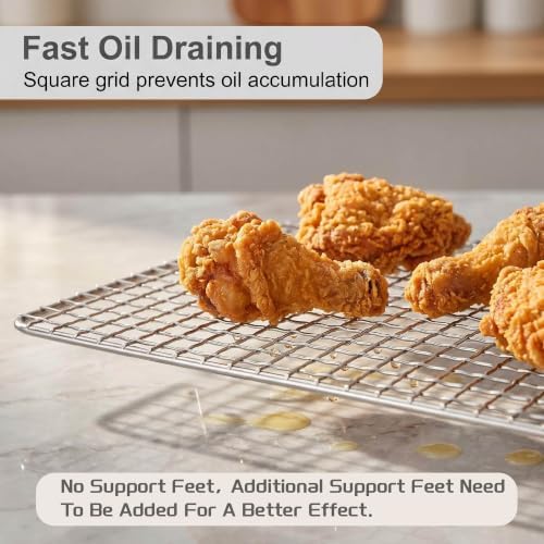 24 PCS 12 "x 8" Disposable Grill Rack Grids,BBQ Roasting Rack
