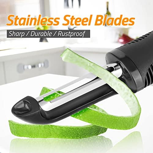 -BINGBING- Vegetable Peeler, Stainless Steel Potato Peeler with Sharp Blade