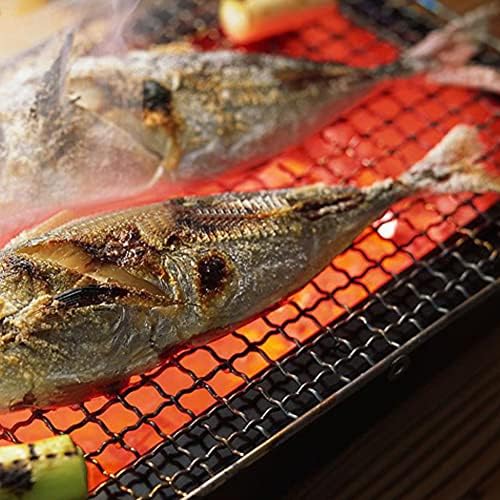 JoyRay Stainless Steel Grill Griddle, Grilling Rack Grids- 17.3” x 11.6”
