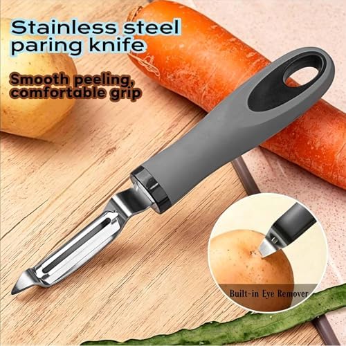 Swivel Vegetable Peeler Anti-slip Handle Stainless Steel for Potato
