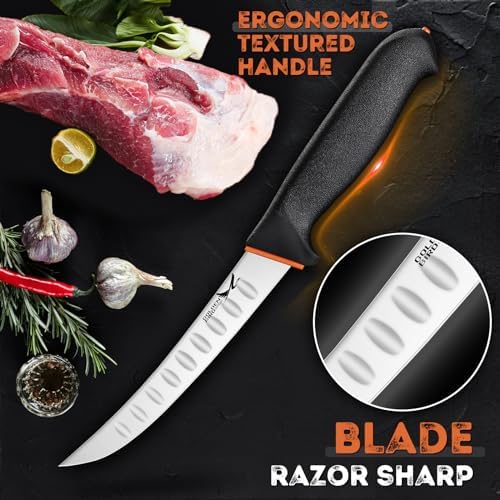 Golden Bird 6 Inch Boning Knife with Flexible Blade