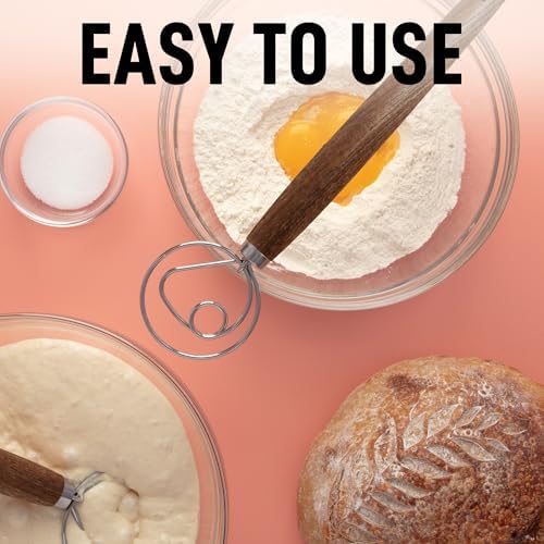 Zulay Kitchen 13-Inch Danish Dough Whisk