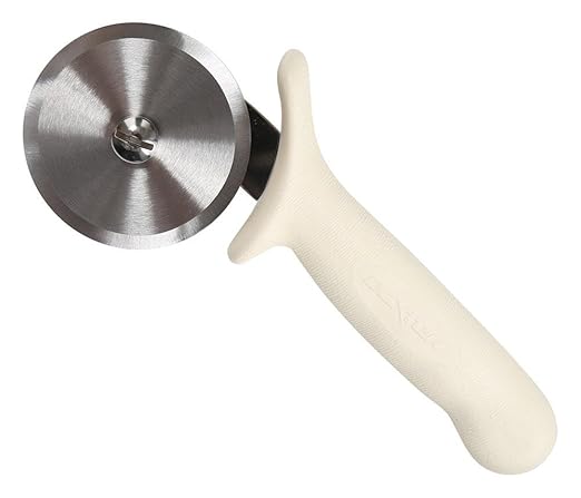 Dexter-Russell 2¾" Pizza Cutter | P3A-PCP | SANI-Safe Series | High-Carbon Steel Blade with Smooth Rolling Action | Textured Non-Slip Handle | NSF Certified | Made in USA