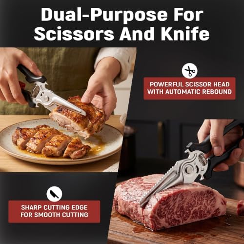 kitchen shears & kitchen scissors for food Multi(chicken/Meat/Seafood)