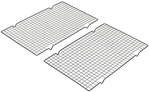 GoodCook Nonstick Steel Wire Cooling Rack, 16" x 10" (Set of 2)