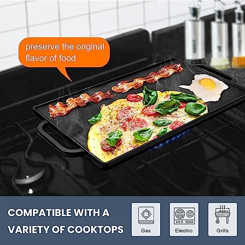 GGC Cast Iron Reversible Griddle