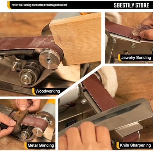Sbestily Multifunctional Electric Knife and Tool Sharpener Belt Sander