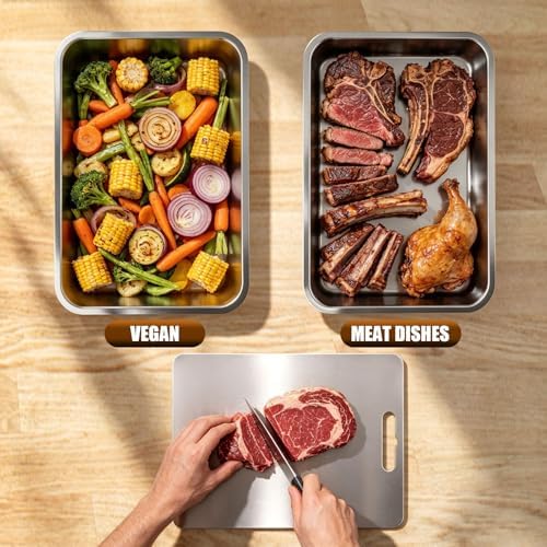 20 Inch Stainless Steel Grill Carry System Tray Set