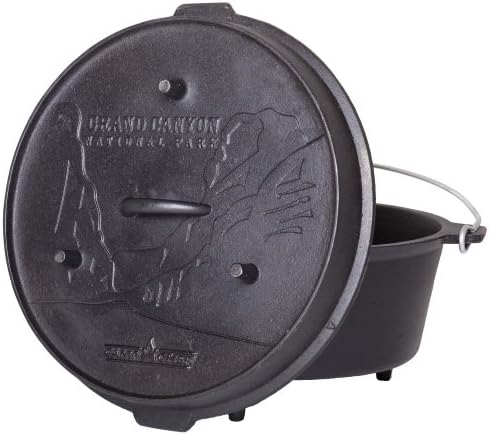 Camp Chef 14 in. Cast Iron Dutch Oven with Lid Lifter