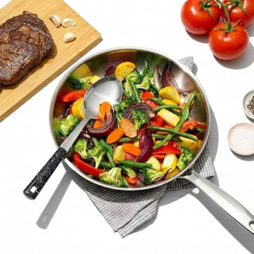 5-Piece Stainless Steel Serving Spoon Set