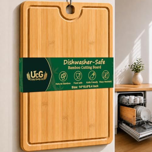 Non Toxic Bamboo Cutting Board for Kitchen: Healthy & Food Grade