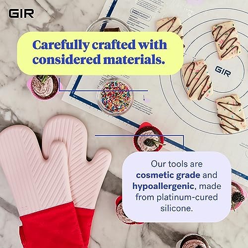 GIR: Get It Right 3-Piece Ultimate Silicone Kitchen Utensils Set - Spatula, Flip & Spoonula - Non toxic Cooking Utensils for Nonstick Cookware, Cooking and Baking - Sprinkles