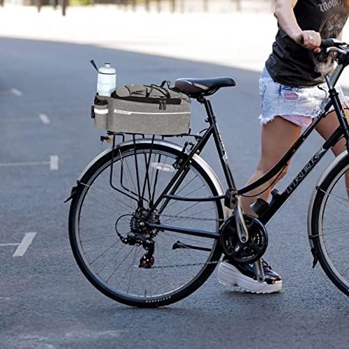 RAYMACE Bike Rear Rack Bag, Bike Trunk Cooler Bag