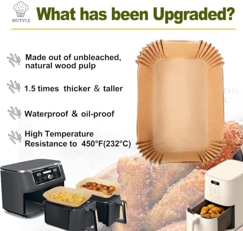 Air Fryer Liners for bella 4Qt Slim Air Fryer, Bella Air Fryer Accessories