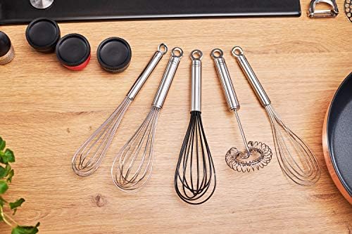Rosle USA Kitchen Collection Stainless Steel Balloon Egg Whisk, 10.6", Stainless