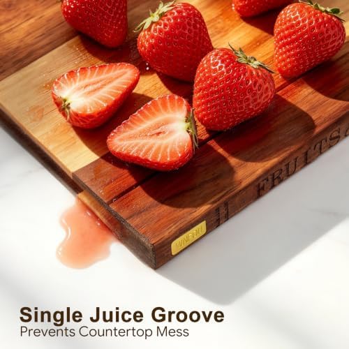 Magnetic Book Cutting Board Set with Stand for Space-Saving Kitchen
