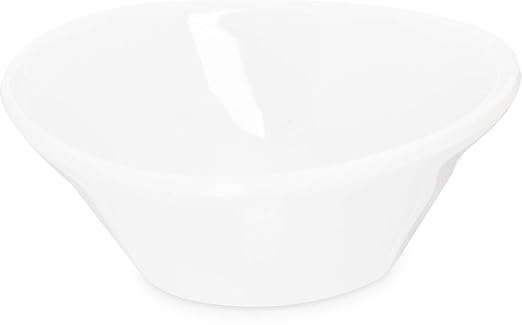 Carlisle FoodService Products Stadia Reusable Plastic Sauce Cup for Home and Restaurant, Melamine, 2 Ounces, White, (Pack of 24)