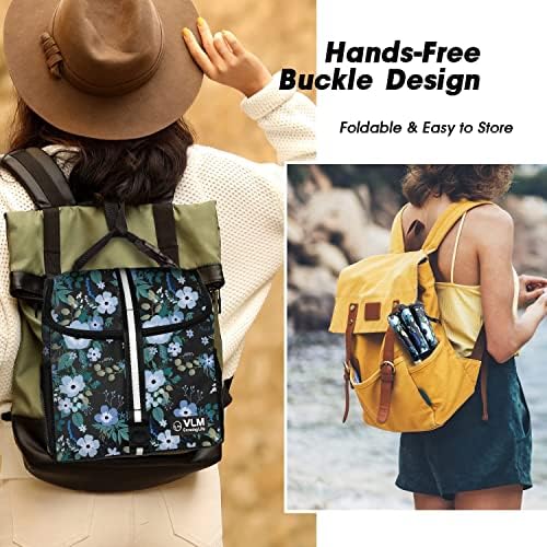 VLM Lunch Box for Women, Insulated Lunch Bag Women, Cute Floral Lunch Tote