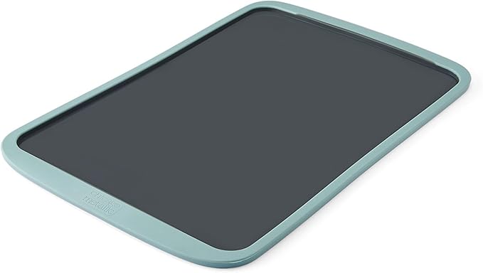 Chicago Metallic Silicone Baking Sheet, 10x15-Inch Nonstick Bakeware with Wire-Reinforced Rim, BPA-Free Food-Grade Silicone, Oven Safe to 428°F, Dishwasher Safe, Easy Cookie Release