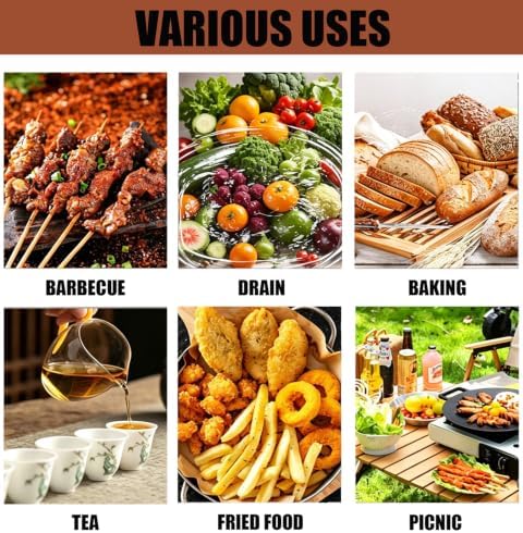 Small Cooling Rack, Stainless Steel Wire Rack for Cooking, Equipped with Four-Legged Rectangular Wire Meat Roasting Rack, Heavy-Duty Small Baking Rack, Metal Bacon Roasting Pan